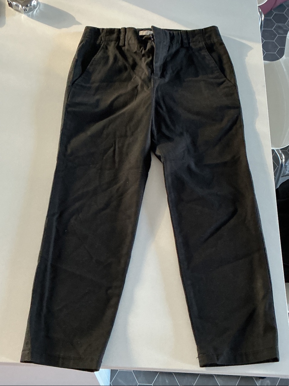Vince Black Men's Chinos - Straight Fit